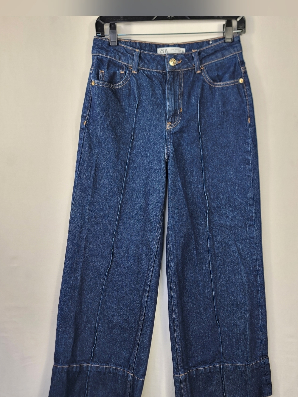 Zara ankle length  Wideleg Denim Jeans